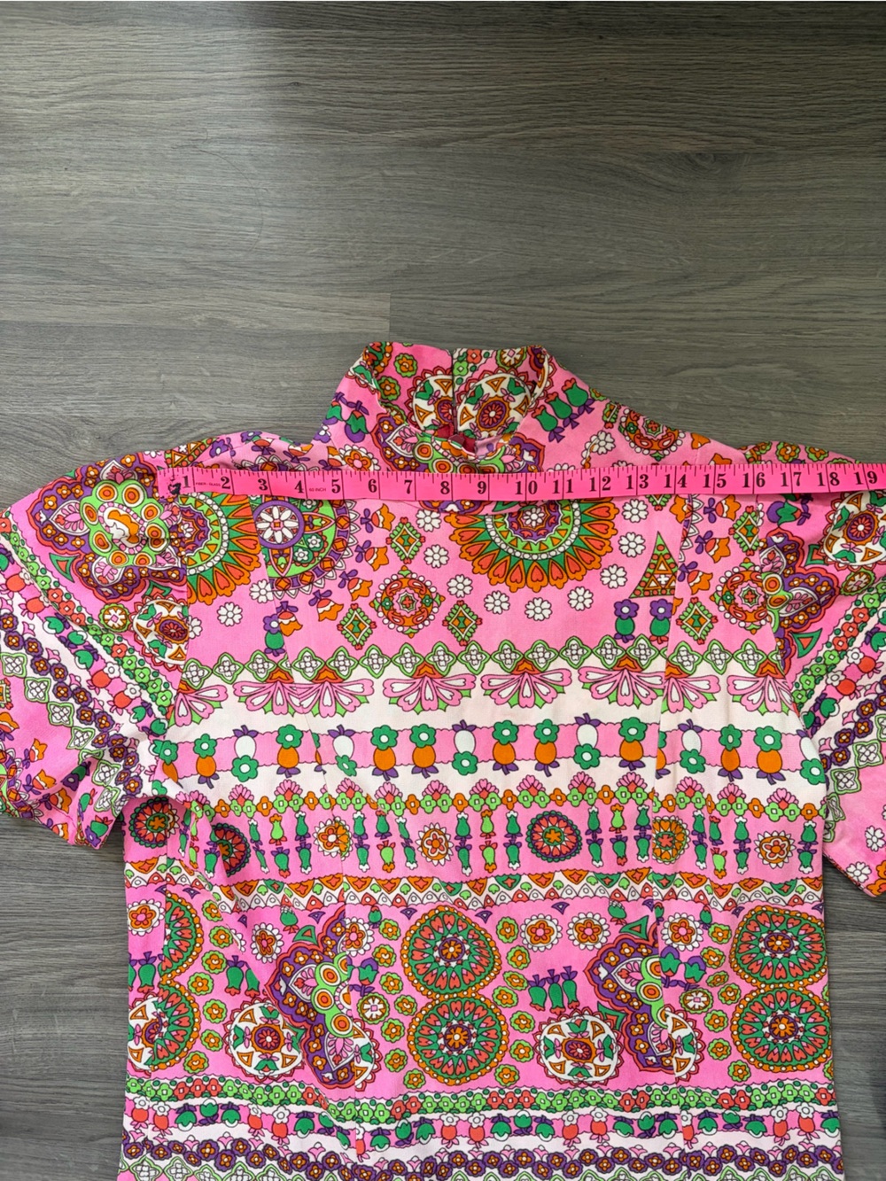 1960s Psychedelic Maxi Dress 🌼 - Picture 6 of 10